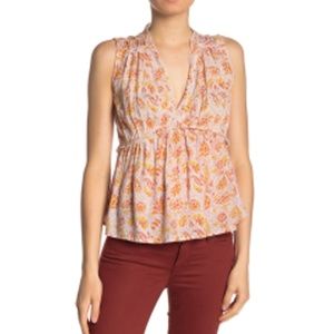 Lucky Brand | Paisley Print Sleeveless Top *NWT*